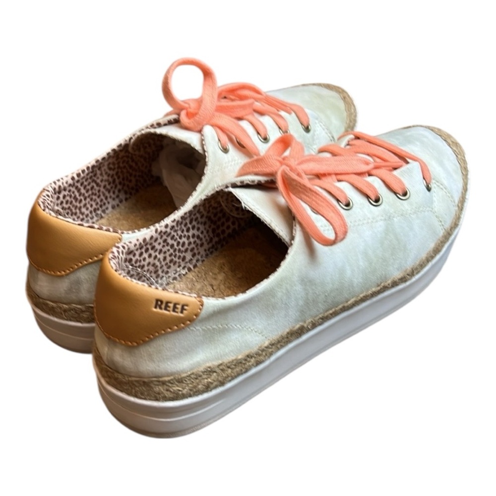 Reef Sunset Cushion Lace vegan Leather Lightweight Shoes